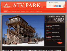 Tablet Screenshot of motomountainpark.com